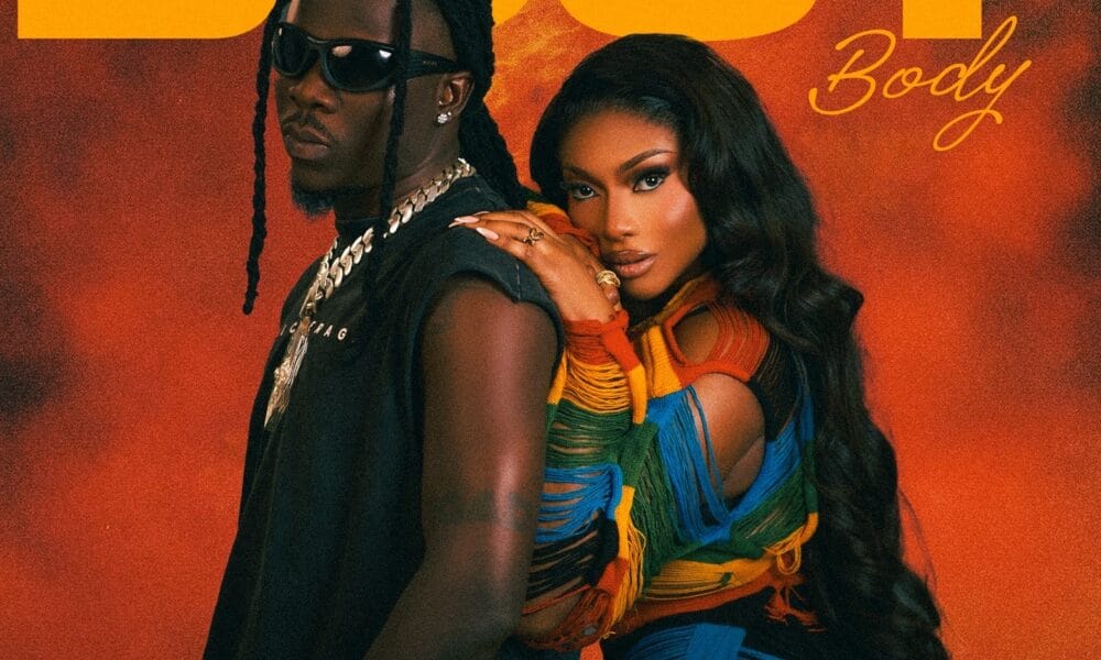 Sefa and Stonebwoy pose for the official “Busy Body” single artwork (Credit: Sefa Official / Ameyaw Debrah)