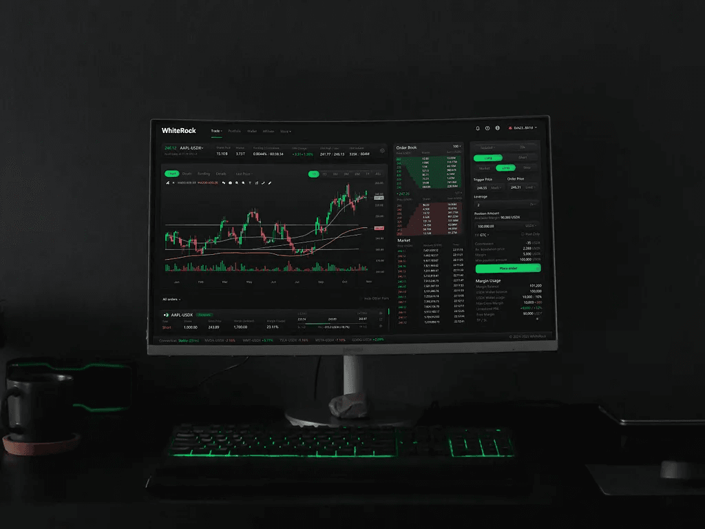 AI coding interface illustration