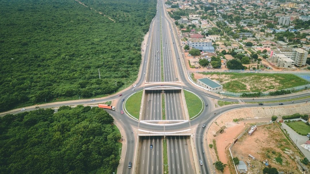 Ghana infrastructure projects 2026 showing road construction and development under the Mahama government